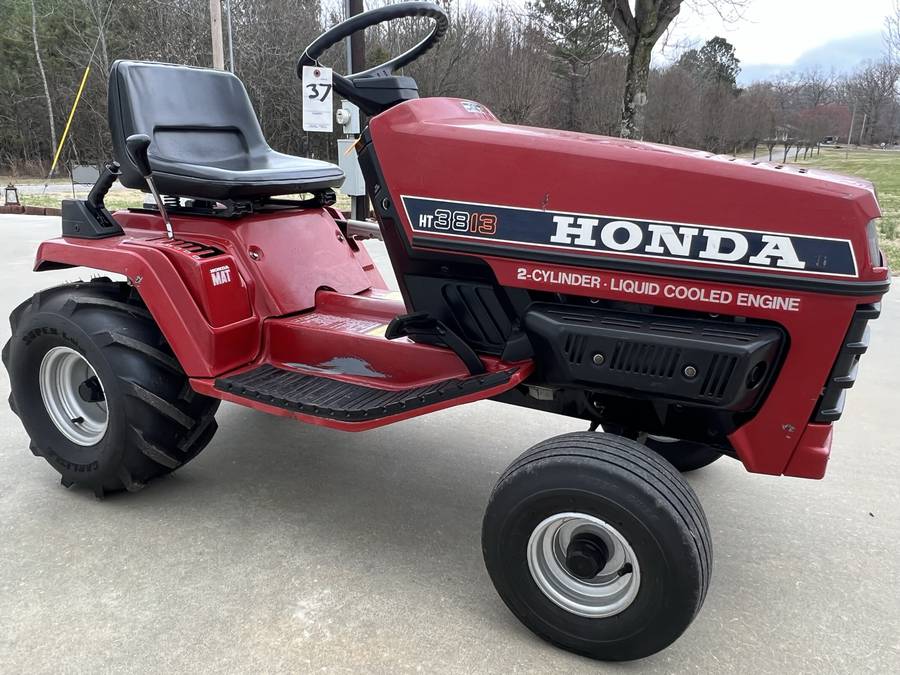 1985 Honda HT 3813 Yard Tractor Auction Winton Auction and Realty