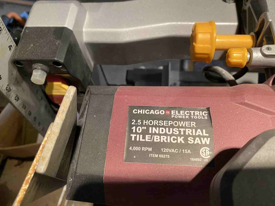 Chicago Electric 2.5hp 10\